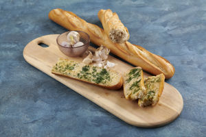 5512173 Baguette fin 400g hvitløk bredde