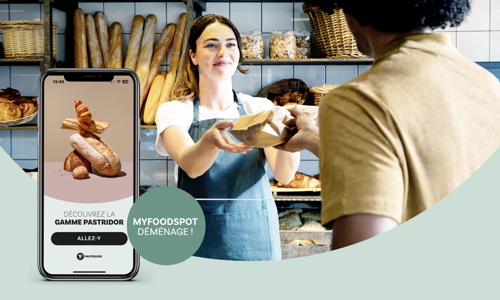 MyFoodSpot est intégré au site web de Pastridor